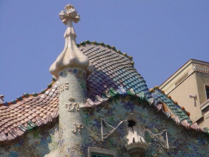 Steindetail; Gaudi Art