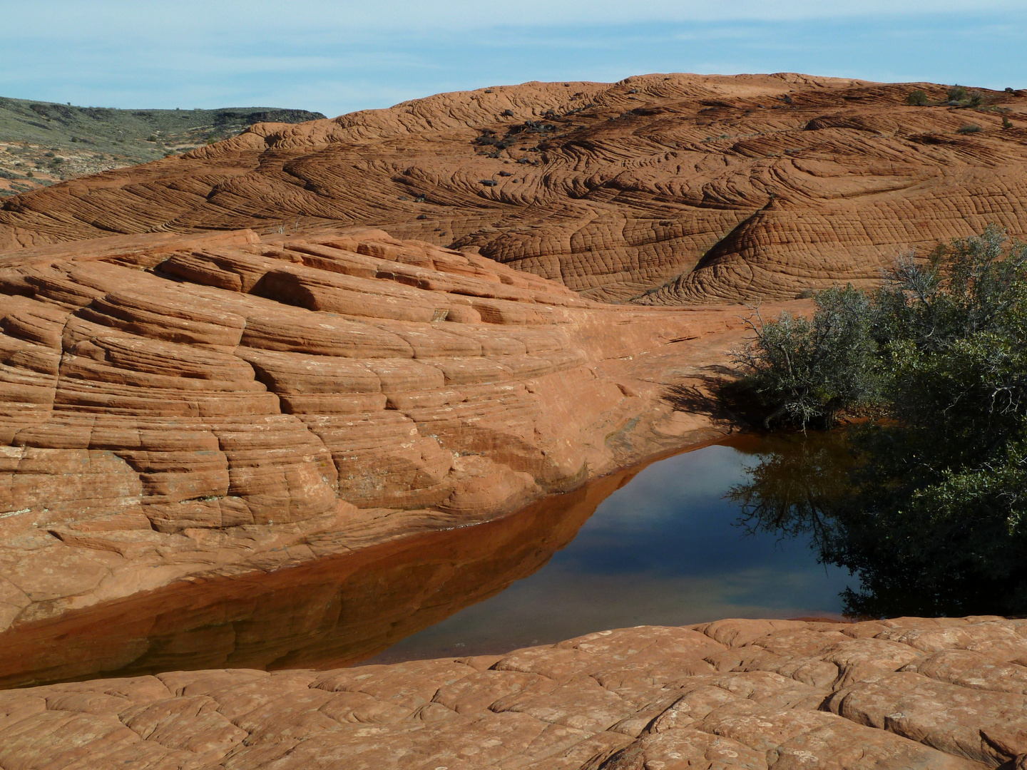 Steindünen im Snow Canyon State Park