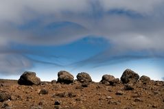 Steine am Kilimanjaro