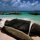 Steine am Meer Ance Lazio, Praslin