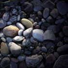 Steine am Strand