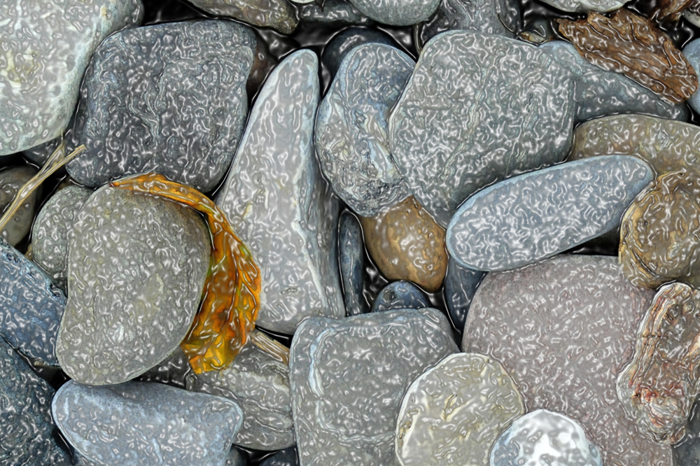 Steine am Strand