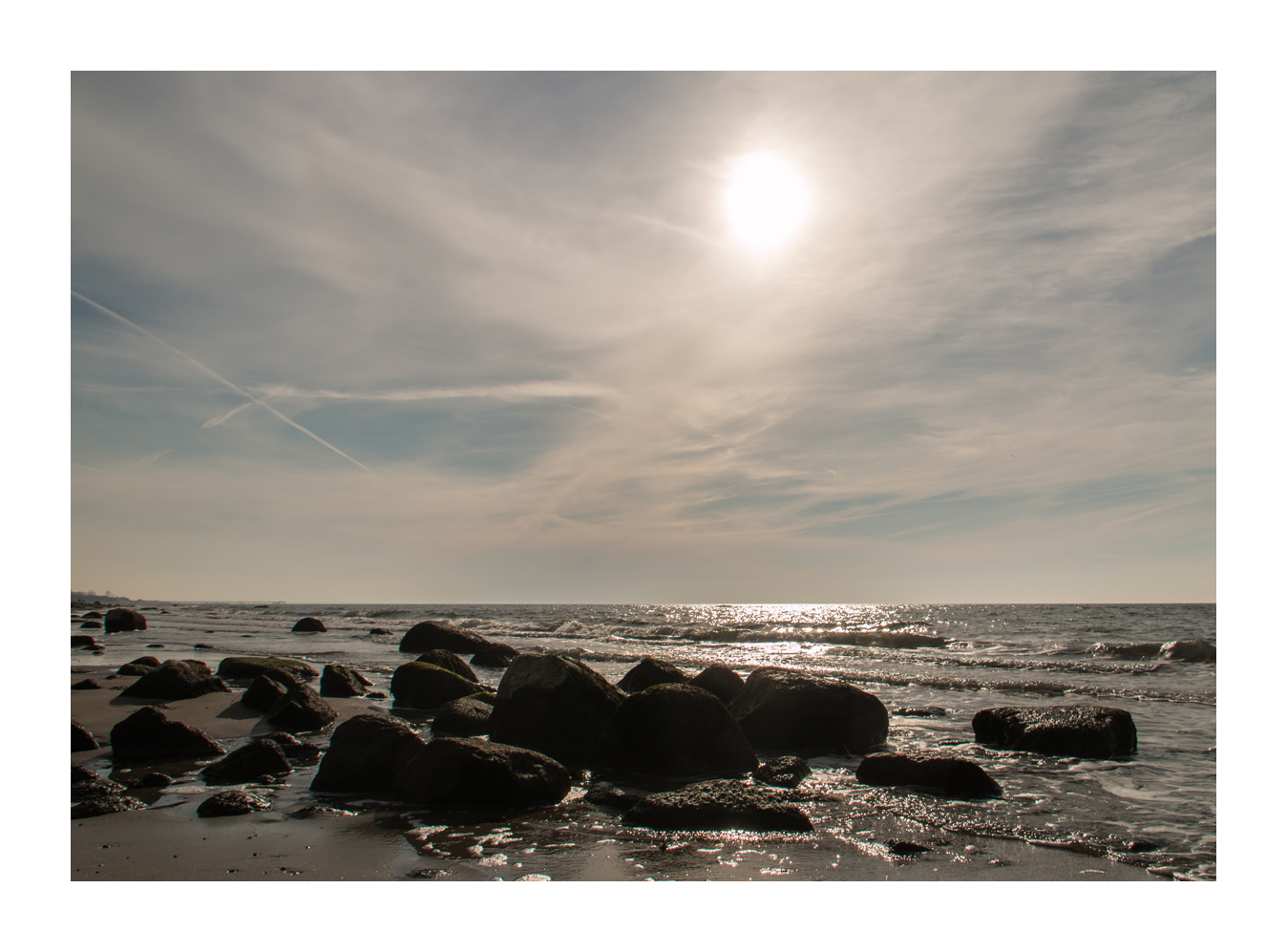 Steine am Strand