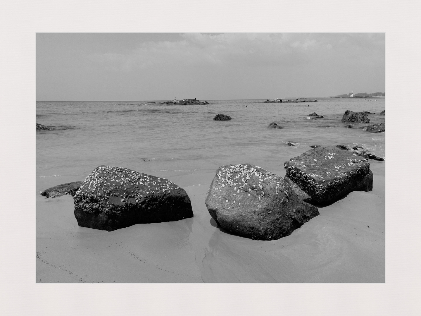 Steine am Strand