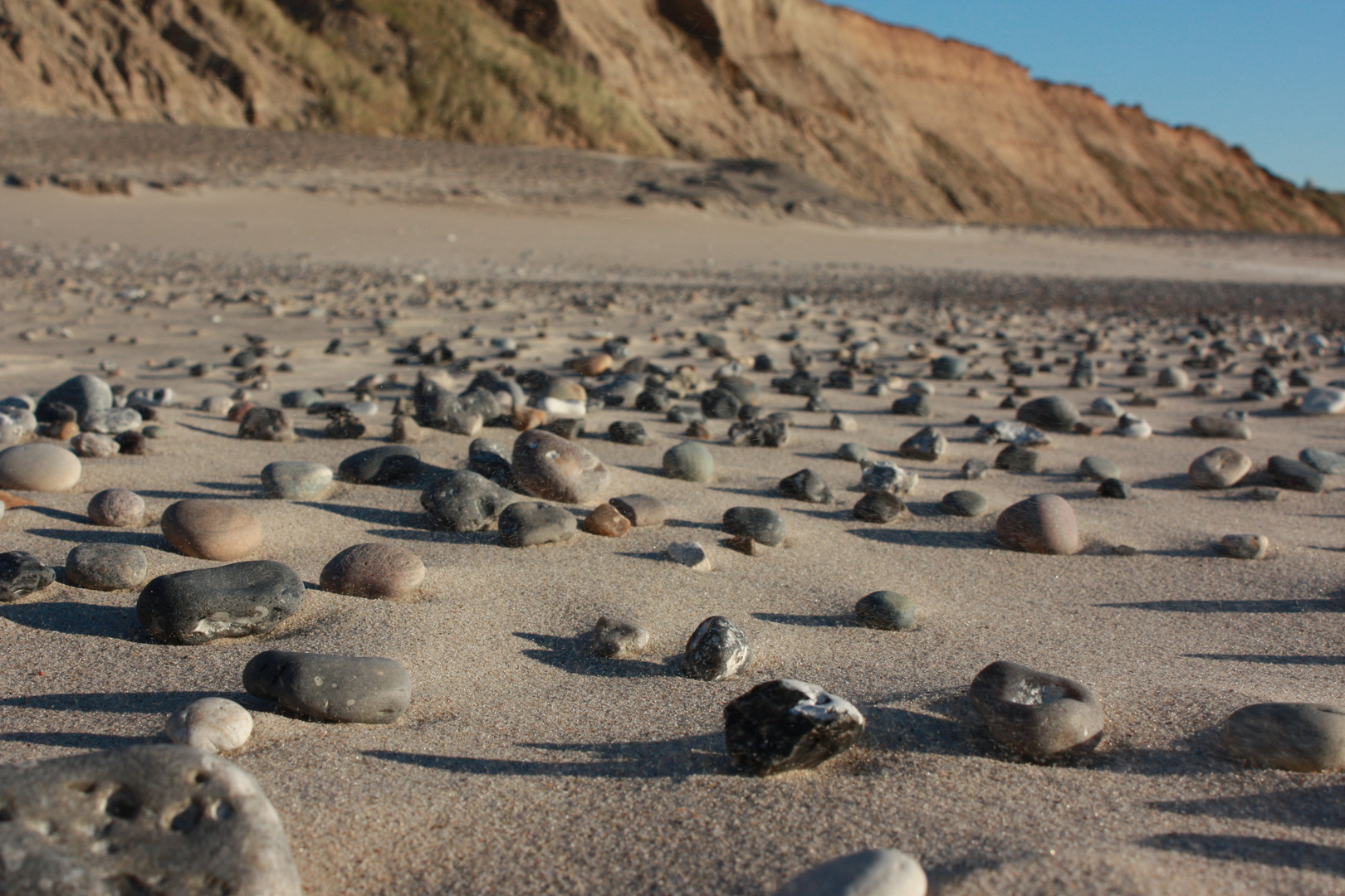 steine am Strand