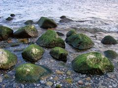 Steine am Strand