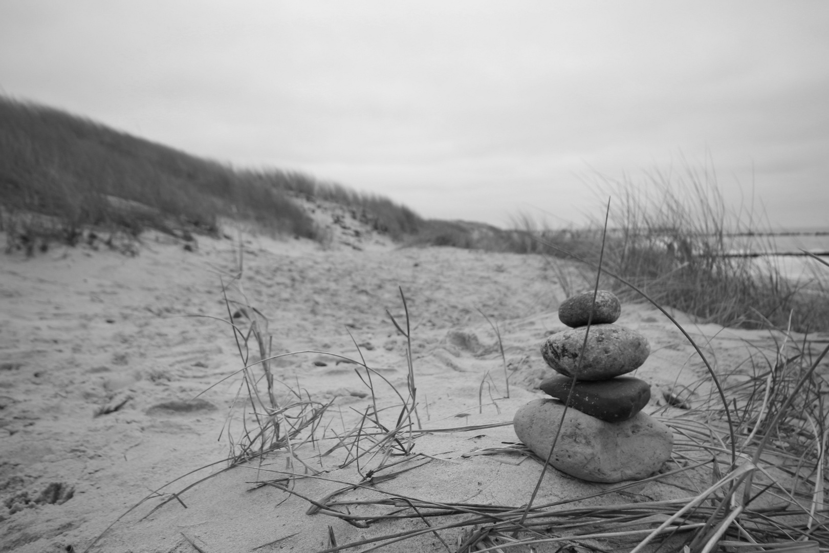 Steine am Strand