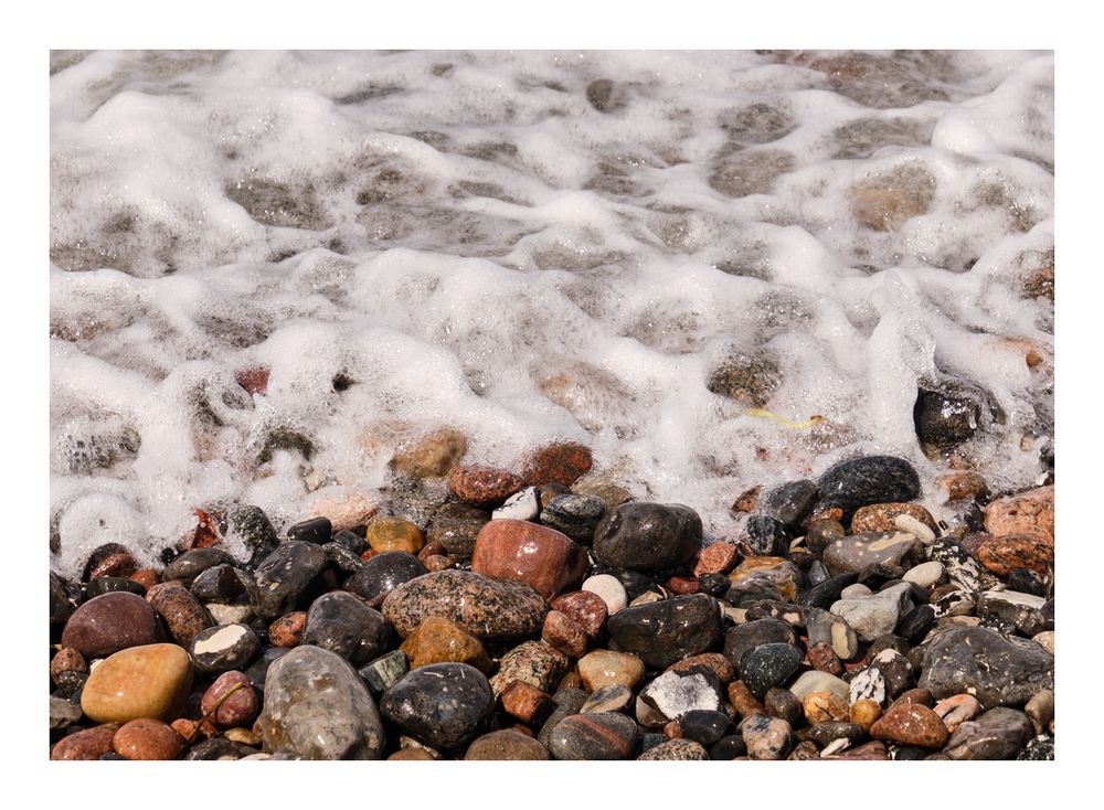 Steine am Strand