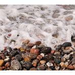 Steine am Strand