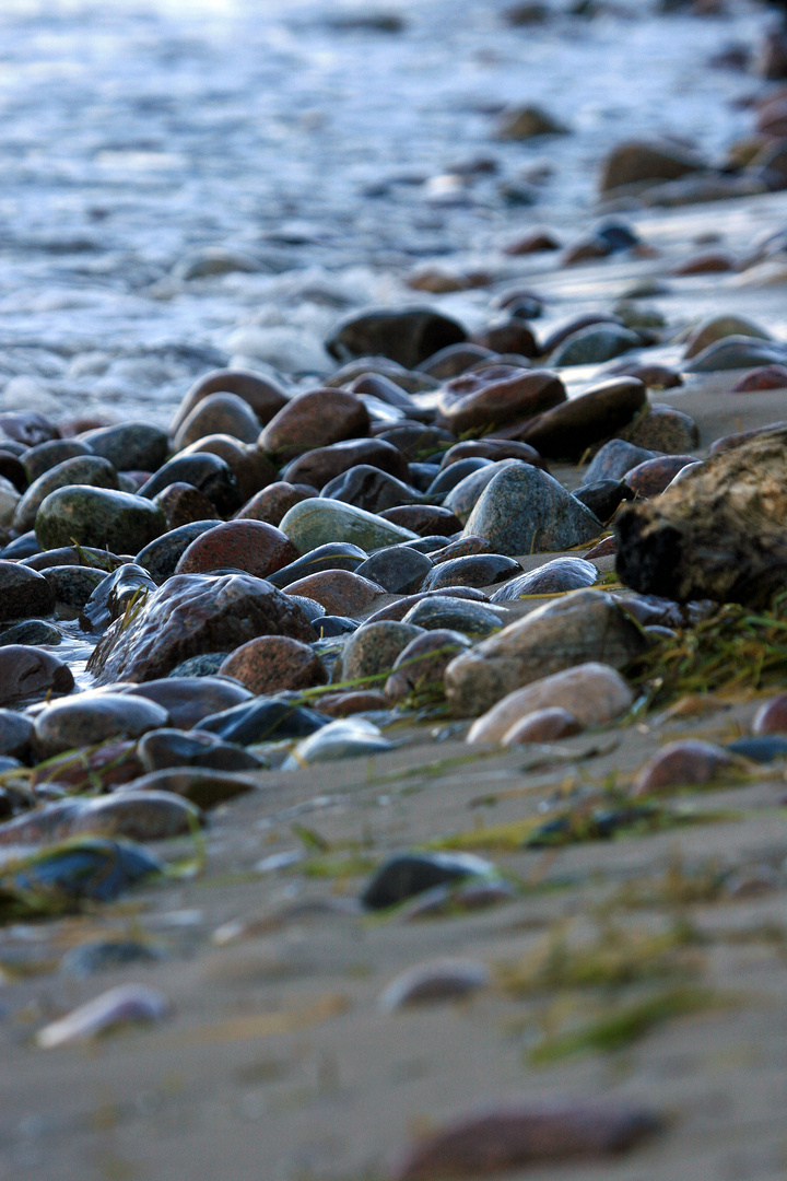 Steine am Strand