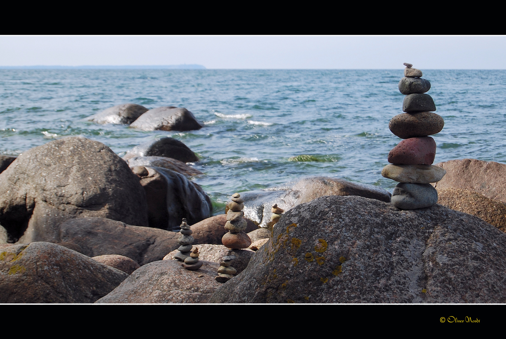 Steine am Strand von Lohme