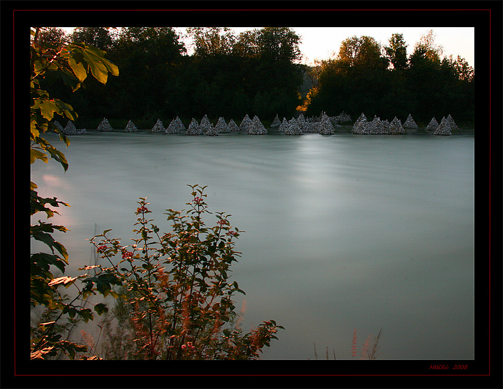 Steine an der Isar bei Bad Tölz - "KLEIN KAIRO"