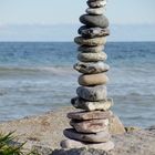 Steine balancieren