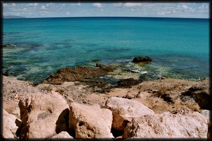 Steine im Meer