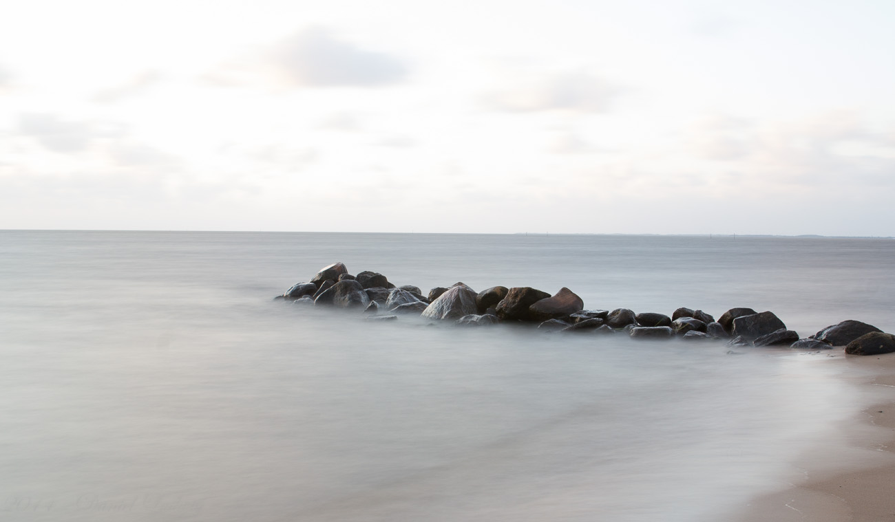 Steine im Meer