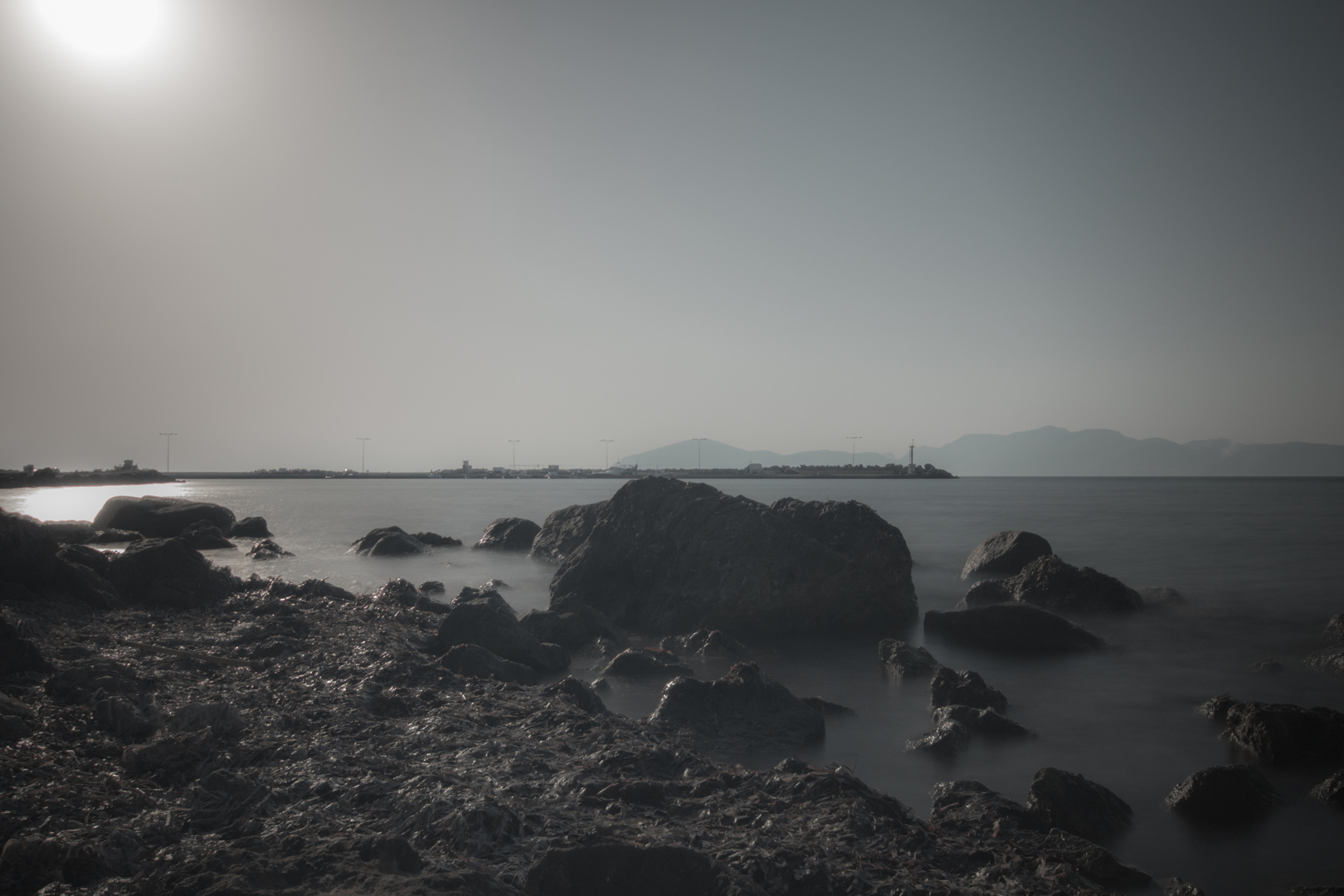 Steine im Meer