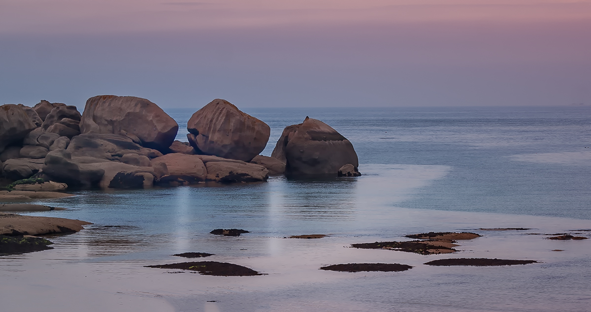 Steine im Meer