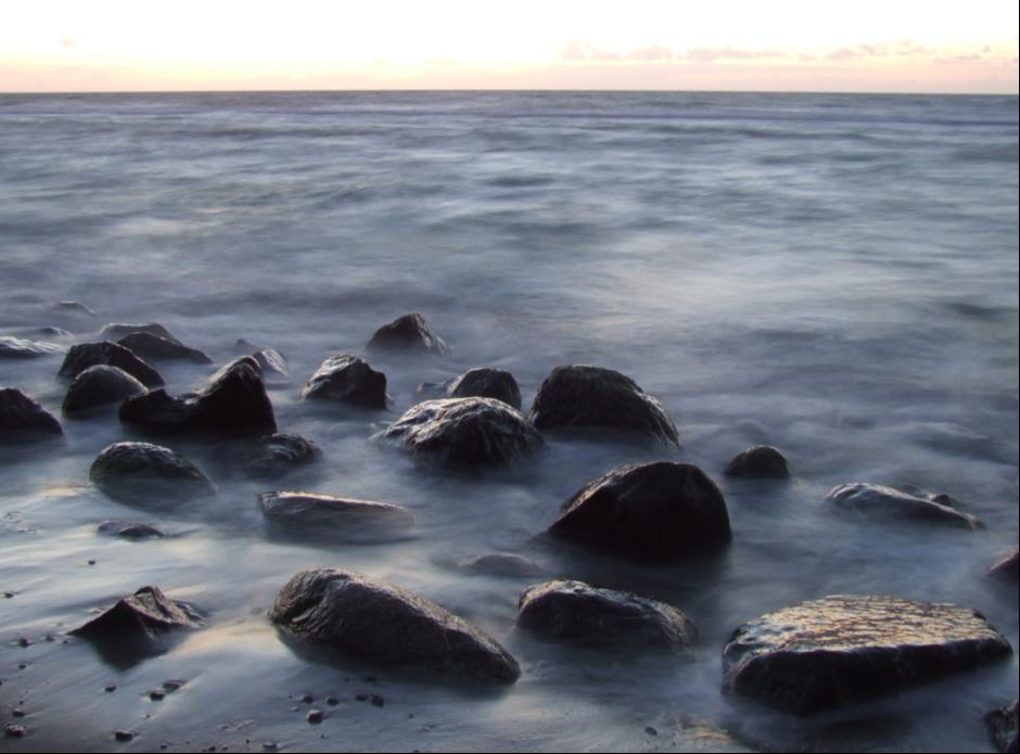 Steine im Meer