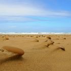 Steine im Sand