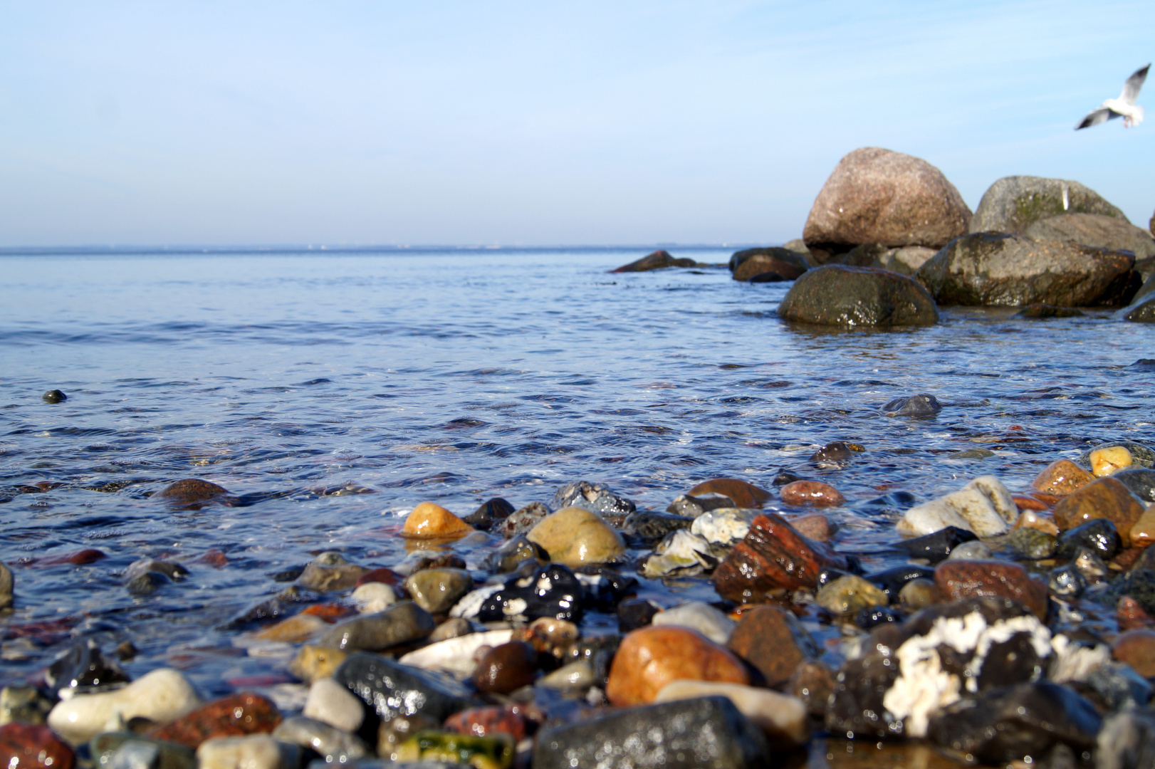 Steine im Wasser