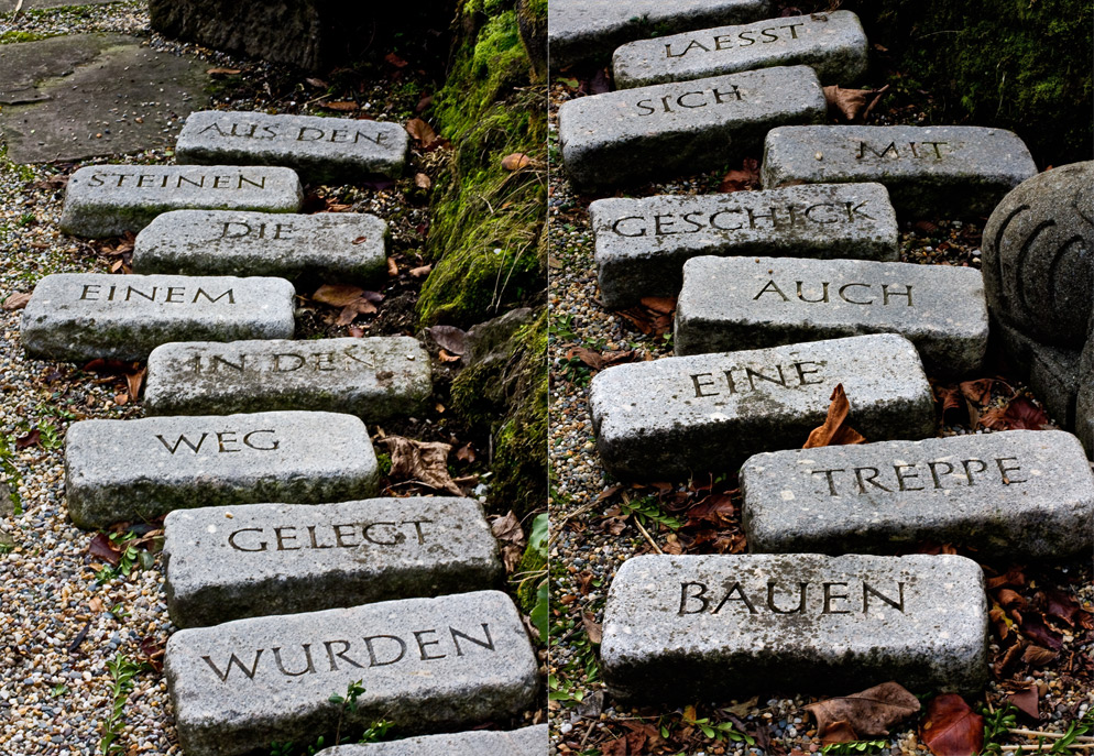 Steine im Weg&hellip;.. Foto &amp; Bild kunstfotografie &amp; kultur, steinkunst, natur Bilder auf