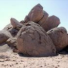 Steine in der Wüste