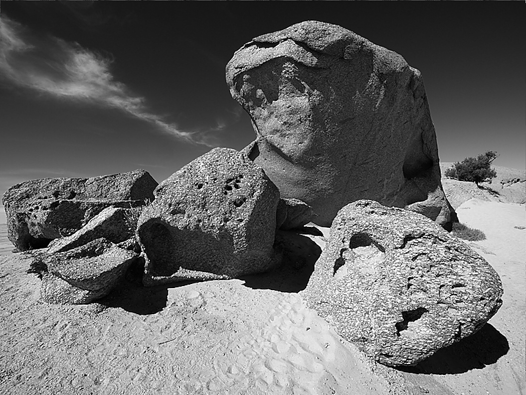Steine in Namibia