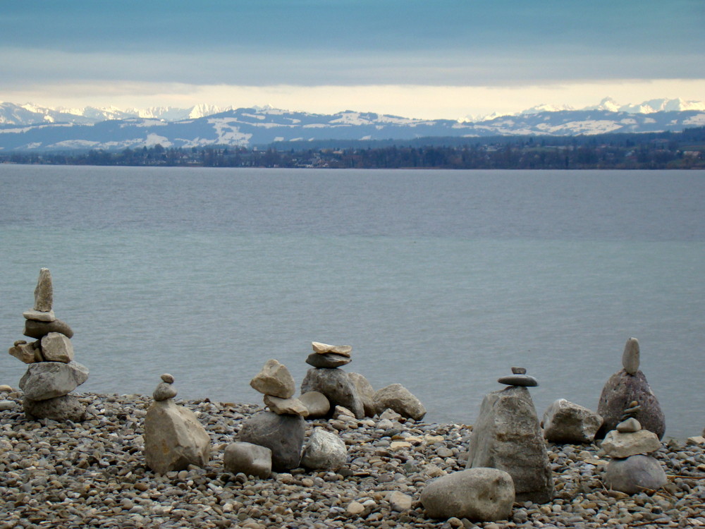 Steine ...See und Berge