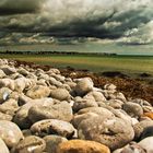 Steine, Wolken und Wasser