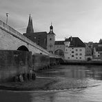 Steinerne Brücke - Black&White