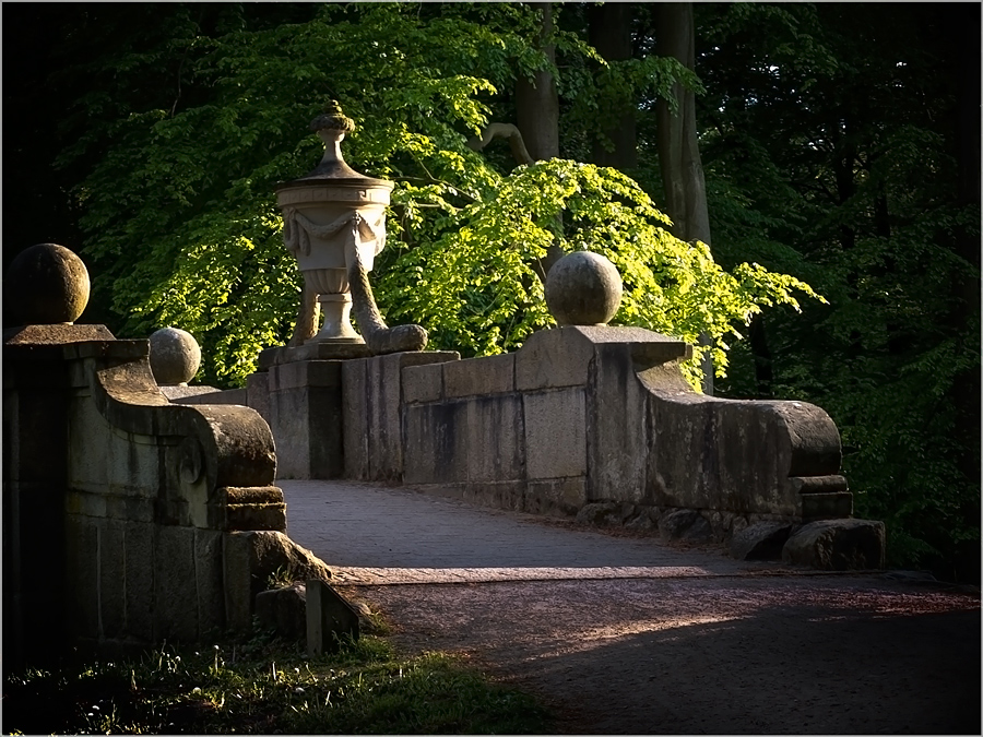 Steinerne Brücke im Schlosspark Ludwigslust