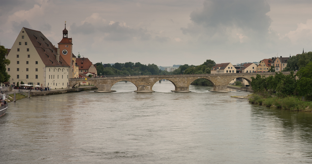 Steinerne Brücke in Regensburg