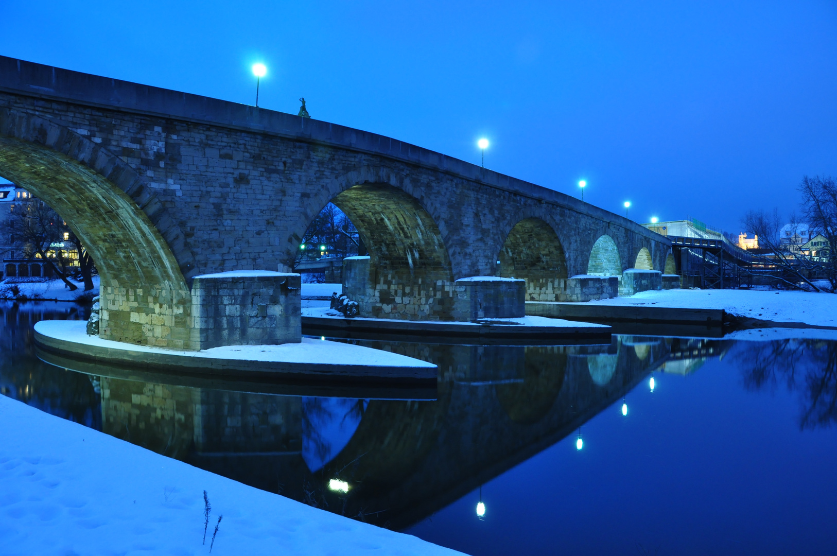 Steinerne Brücke in Regensburg