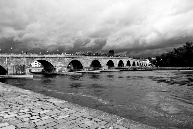 Steinerne Brücke in Regensburg