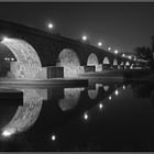 Steinerne Brücke in s/w