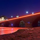 Steinerne Brücke mit LEDs