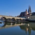 Steinerne Brücke und Regensburger Dom
