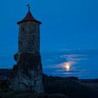 Steinerner Beutel zur blauen Stunde