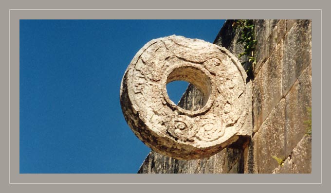 steinerner Ring - Chichen Itza - Mexico