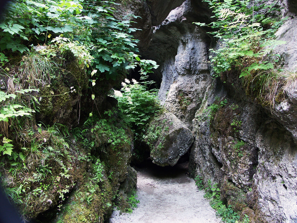 Steinfall in der Fränkischen Schweiz