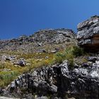 Steinformation am Bain´s Kloof Pass in der Nähe von Paarl