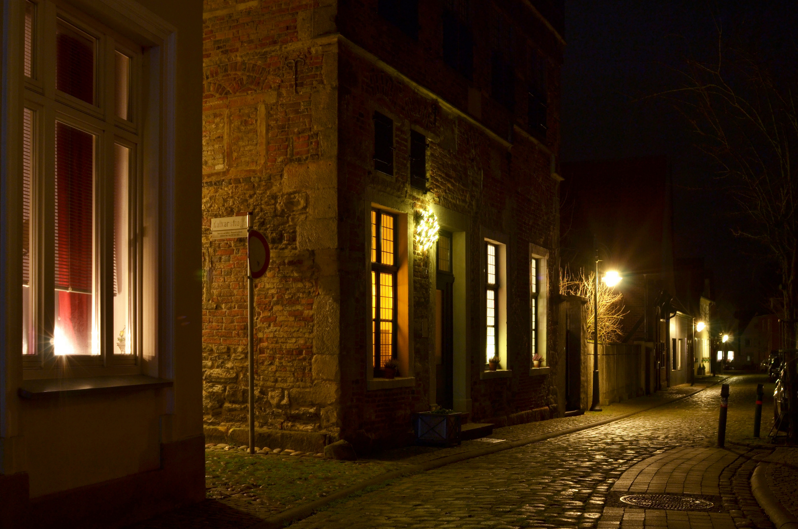 Steinfurt-Burgsteinfurt Bütkamp bei Nacht