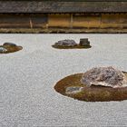 Steingarten im Ryoan-Ji Tempel, Kyoto