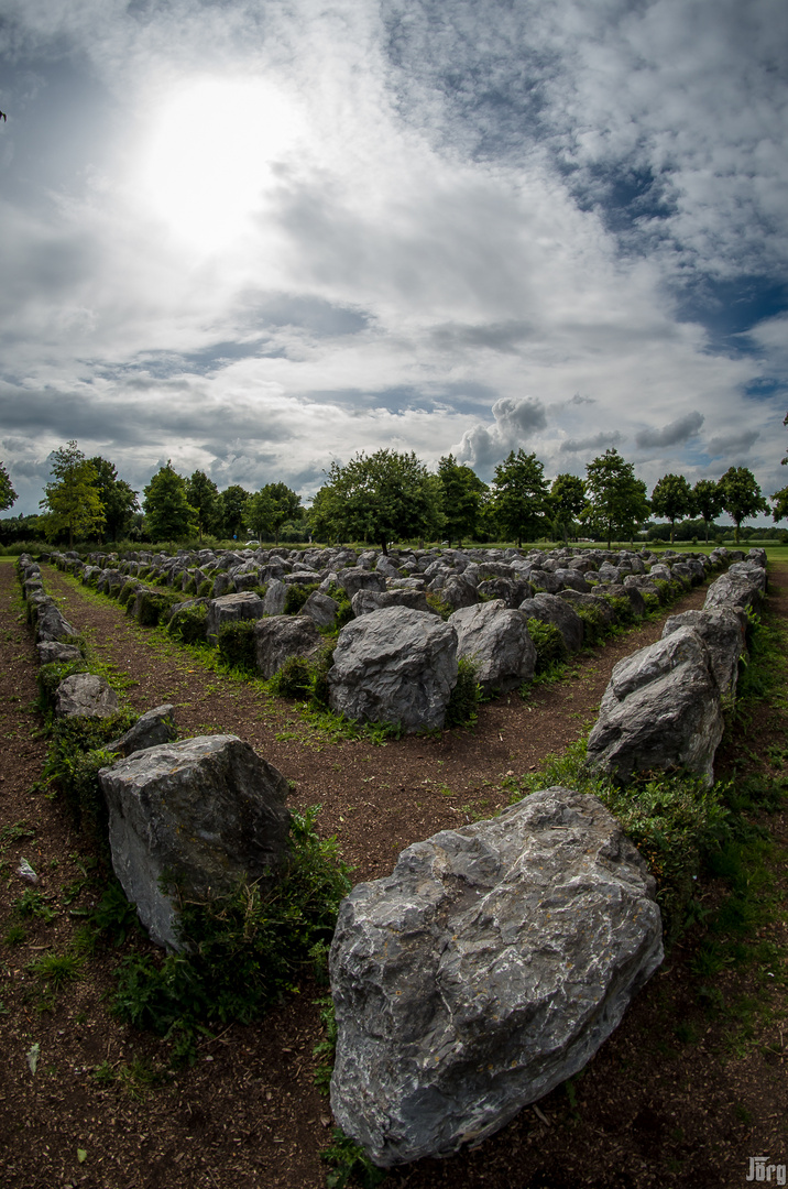 Steingarten in Viersen