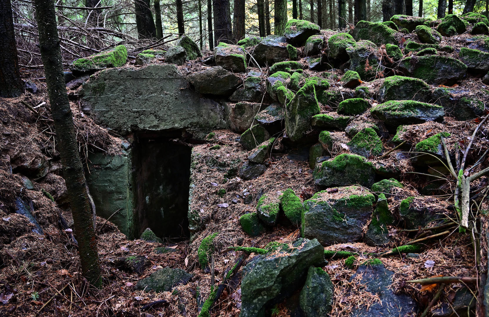 Steinhaufen...