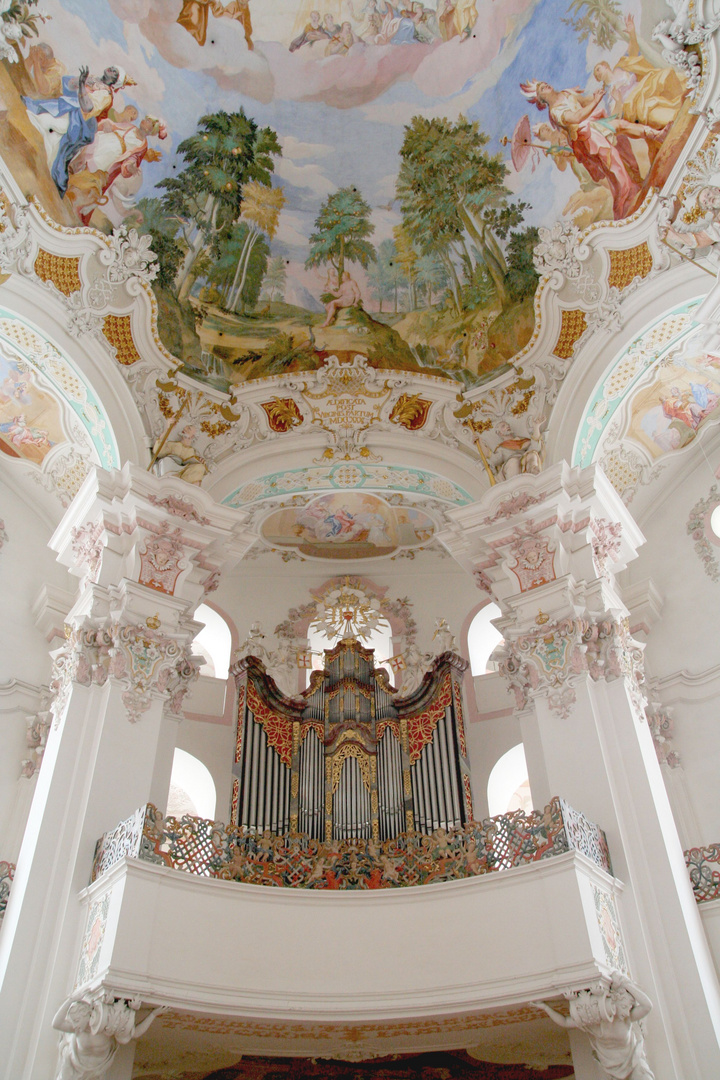 Steinhausen Wallfahrtskirche Orgel