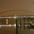 Steinheimerbrücke bei Nacht