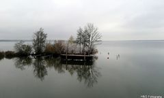 Steinhude, Steinhuder Meer, Spiegelung