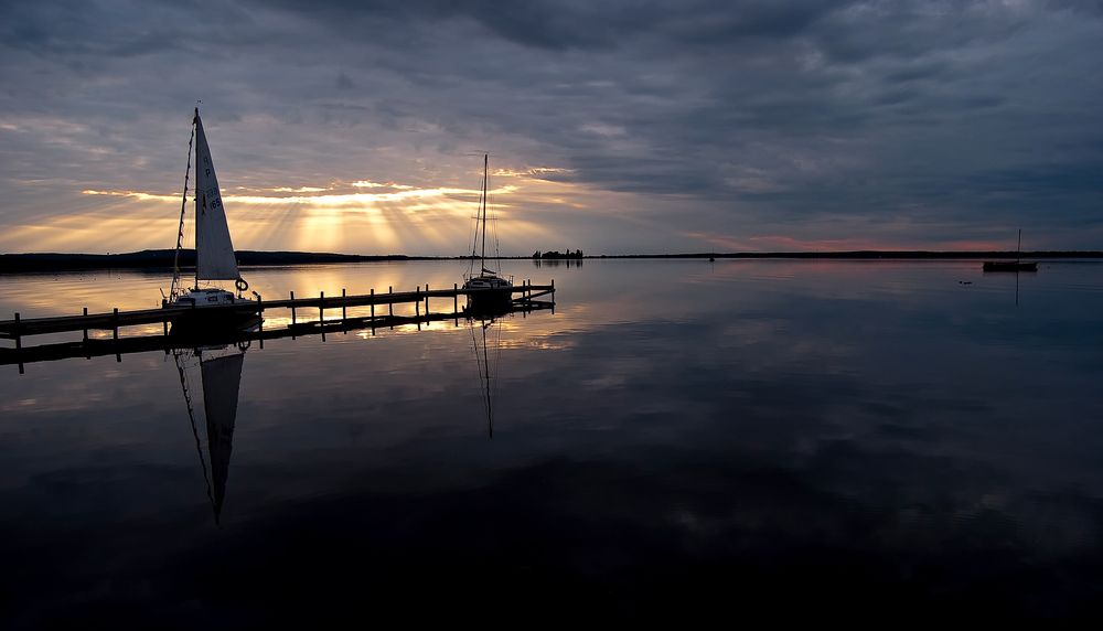 Steinhuder Meer am Abend