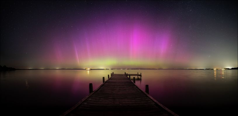 * Steinhuder Meer Aurora Borealis *